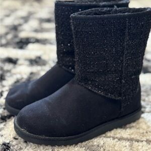 Black Sparkly Boots